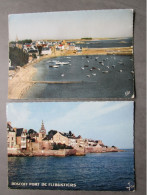 CP 29 Finistère ROSCOFF -  Lot De 2 Cartes Postales - Port  De Flibustiers - Vue Générale Vers 1960 - Roscoff