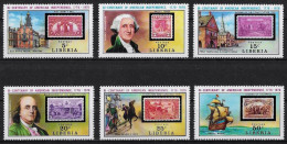 LIBERIA - BI-CENTENAIRE DES ETATS-UNIS - N° 673 A 678 ET 4 BF - NEUF** MNH - Onafhankelijkheid USA