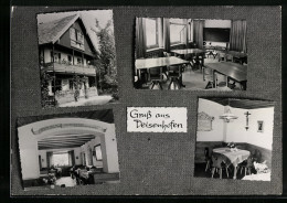 AK Deisenhofen / Oberhaching, Speisesaal Im Gasthaus  - Other & Unclassified