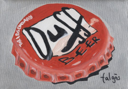 D6-102 Litografía Cerveza Duff United States. The Dynamic Collection. - Publicidad