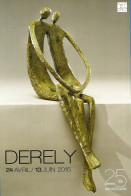 *CPM - Vernissage Exposition Sylvie DERELY (Bronzes) - Galerie Estades à Toulon (83) - Exhibitions