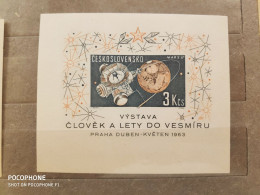 1963	Czechoslovakia	Space 30 - Unused Stamps