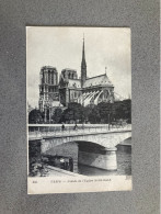 Paris Abside De L'Eglise Norte-Dame Carte Postale Postcard - Eglises