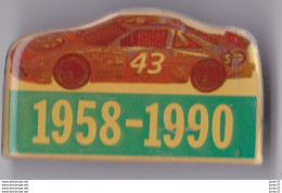 1 Pin's Stock-Car Anniversaire 1958-1990 - Otros & Sin Clasificación