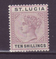 St Lucia SG52 Mnh** Superb Rare - St.Lucia (...-1978)
