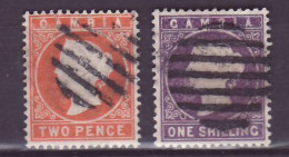 Gambia SG24 & SG36 2d And 1s Fine Used With Seven Bar Cancels - Gambie (...-1964)