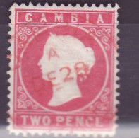 Gambia SG13A 2d Rose Very Fine Used - Gambia (...-1964)
