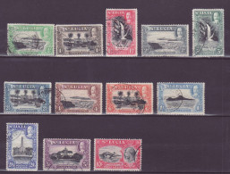 St Lucia SG 113/124 Full Set Very Fine Used  Superb - St.Lucia (...-1978)