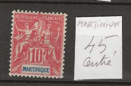 1899 MNH Martinique Yvert 45 Postfris** - Neufs