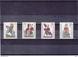 RFA 1970 TROUBADOURS Yvert 475-478, Michel 612-615 NEUF** MNH Cote Yv: 5 Euros - Unused Stamps