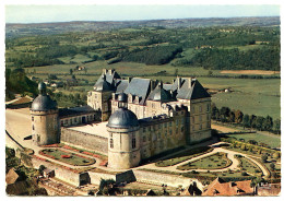 HAUTEFORT - Vue D'ensemble Du Château, La Chapelle Et Façade Est - Hautefort