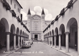 Cartolina Cascia ( Perugia ) Basilica Santuario Di Santa Rita - Perugia