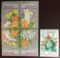 Marshall Islands 1986 Peace Year Flowers MNH - Other & Unclassified
