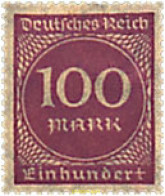 640626 HINGED ALEMANIA 1923 CIFRAS - Other & Unclassified