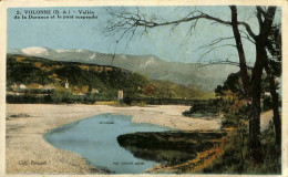 France (04) Alpes De Haute Provence - Volonne - Vallée De La Durance Et Le Pont Suspendu - Andere & Zonder Classificatie