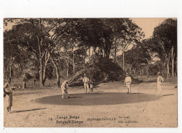 15 - CONGO BELGE - ELISABETHVILLE - Le Golf *entier Postal 15 Cent* - Belgian Congo