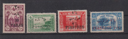 Turquie 1921 Série Surchargée 626-28 Et 629A, 4 Val * Charnière MH - Unused Stamps