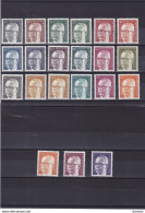 RFA 1970-1973 HEINEMANN Yvert 505-517 NEUF** MNH Cote : 37 Euros - Unused Stamps
