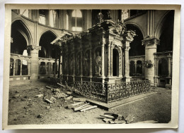 Photographie Guerre 14-18 WW1 - Reims - Châsse De L'église Saint Remi (bombardement) - 1914-18