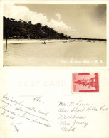 Dominican Republic, BOCA CHICA, Playa Beach (1931) RPPC Postcard - Dominicaine (République)