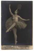 Fotografie M. Sakharev & P. Orlova, Moskau, Yekaterina Geltzer, Primaballerina Vom Bolschoi-Ballett Im Kostüm  - Célébrités