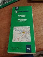 155 // CARTE MICHELIN / ENVIRONS DE PARIS / 1976 - Strassenkarten