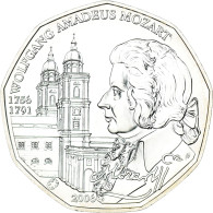 Autriche, 5 Euro, Mozart, 2006, Vienna, FDC, Argent, KM:3131 - Oostenrijk