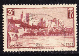 FRANCE Timbre Oblitéré N° 391, 3Fr AVIGNON - Oblitérés