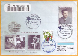 2018 Moldova Moldavie Moldau FDC Valeriu Gagiu Film Director, Screenwriter. Cinema. - Film