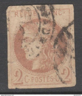 TRES RARE "IMPRESSION FINE De TOURS" N°40Ad BE (mais TTRR En TBE) Cote 6000€ - 1870 Emisión De Bordeaux