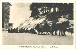 FR66 FONT ROMEU - Chauvin - Arrivée Du Train électrique - Train Jaune - Belle - Autres & Non Classés