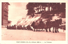 FR66 FONT ROMEU - Chauvin - Arrivée Du Train électrique - Train Jaune - Belle - Other & Unclassified