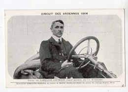 215 - Sport Automobile - Circuit Des Ardennes 1906 - DURAY Sur Lorraine-Dietrich - Altri & Non Classificati