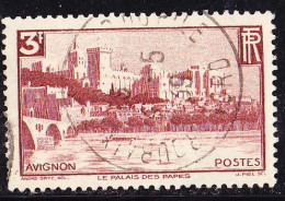 FRANCE Timbre Oblitéré N° 391, 3Fr AVIGNON - Oblitérés