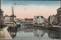 CPA CARTE POSTALE BELGIQUE  GAND GENT ZICHT OP DE SCHELDE - Autres & Non Classés