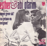 ESTHER & ABI OFARIM - FR SG - NEVER GROW OLD + 1 - Otros - Canción Francesa