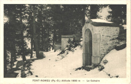 FR66 FONT ROMEU - Chauvin - Le Calvaire - Belle - Autres & Non Classés