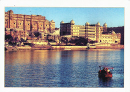 *Lot De 3 CPM - INDE - RAJASTHAN - UDAIPUR - Palais Jagmandir Island - India