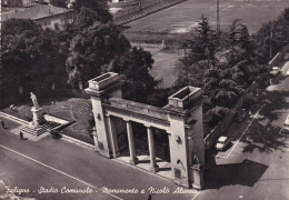 Cartolina Foligno - Stadio Comunale - Monumento A Nicolò Alunno - Foligno