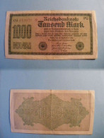 Reichbanknote 1923 Tausend Mark 1000 Mark - 1.000 Mark