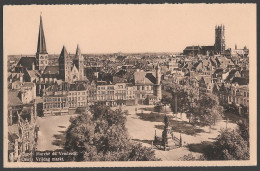 CPA CARTE POSTALE BELGIQUE GAND GENT MARCHE DU VENDREDI - Autres & Non Classés