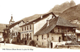 *CPA Repro - 74 - TALOIRES - La Place Du Village En 1900 - Talloires