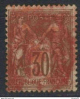 TBE OBLI Imp ROUGE Sur N°69  Cote 20€ - 1876-1878 Sage (Tipo I)
