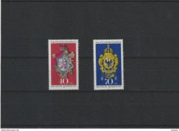 RFA 1973 IBRA Enseignes De Relais De Poste Yvert 614-615, Michel 764-765 NEUF** MNH Cote Yv 3,50 Euros - Ungebraucht