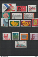 RFA 1973 Yvert 603 + 608-613 + 618-622 + 627 + 629-630 NEUF** MNH Cote : 14,60 Euros - Ungebraucht