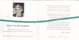Gino Van Ryckeghem, Beernem 1968, Gent 2011. Foto - Obituary Notices