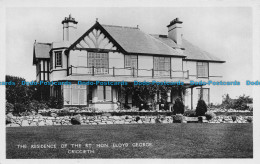 R158220 The Residence Of The Rt. Hon. Lloyd George. Criccieth - Monde
