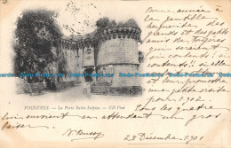 R158225 Fougeres. La Porte Saint Sulpice. ND. 1901 - Monde