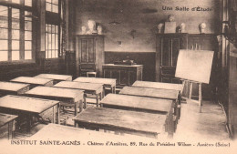 ASNIERES - Institut Sainte Agnès - Château D'Asnières - Rue Du Président Wilson - - Asnieres Sur Seine