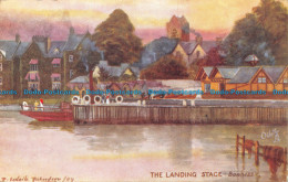 R157750 The Landing Stage. Bowness. Tuck. Oilette. 1905 - Monde